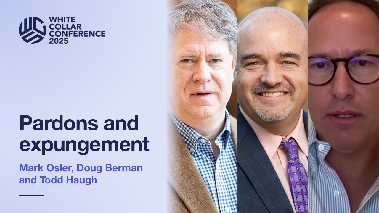 Mark Osler and Todd Haugh on Pardons, Clemency and Federal Expungement