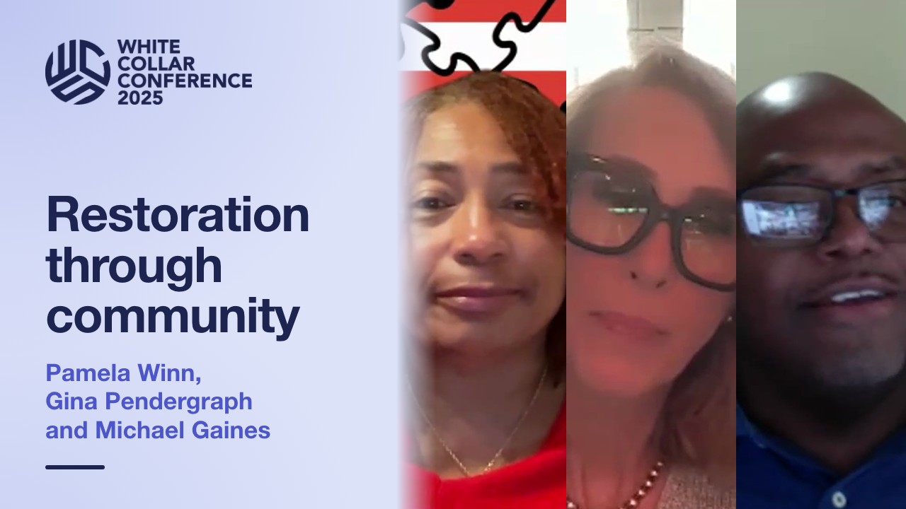 Pamela Winn, Gina Pendergraph and Michael Gaines on Restoration Through Community